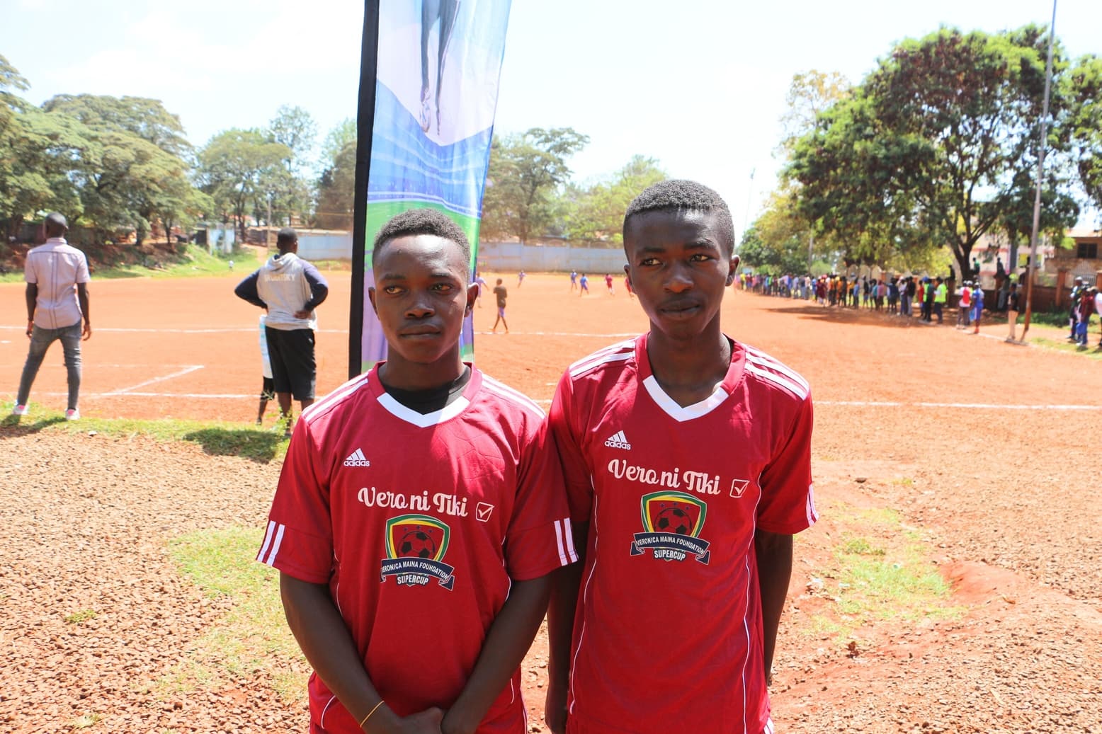 Simon Njuguna and Brian Waraga